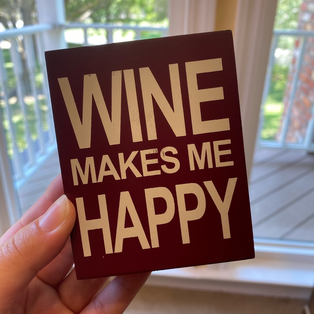 Wine sign small
